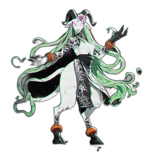 staff, weapon, dress, concept art transparent PNG cut-out
