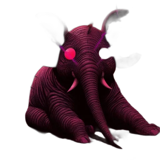 creature, animal, dragon, mask transparent PNG cut-out
