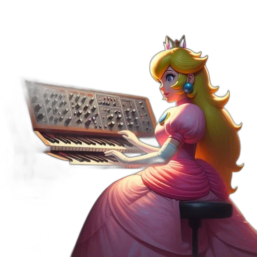 dress, crown, staff, weapon transparent PNG cut-out