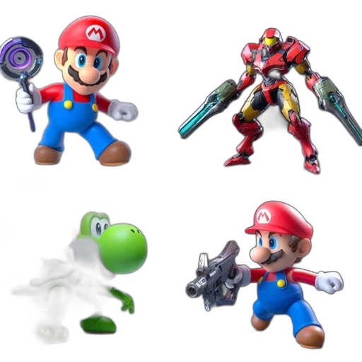 weapon, concept art, 3d render, pixel art transparent PNG cut-out