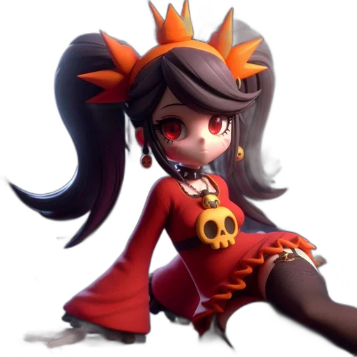 staff, crown, 3d render, concept art transparent PNG cut-out