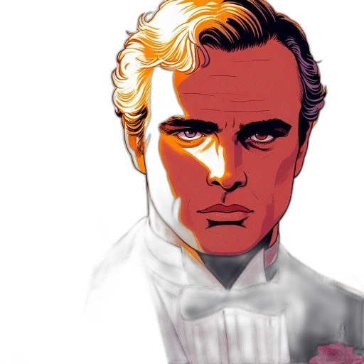 face, staff, comic book art, concept art transparent PNG cut-out