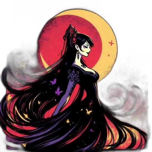 dress, crown, fantasy art, concept art transparent PNG cut-out