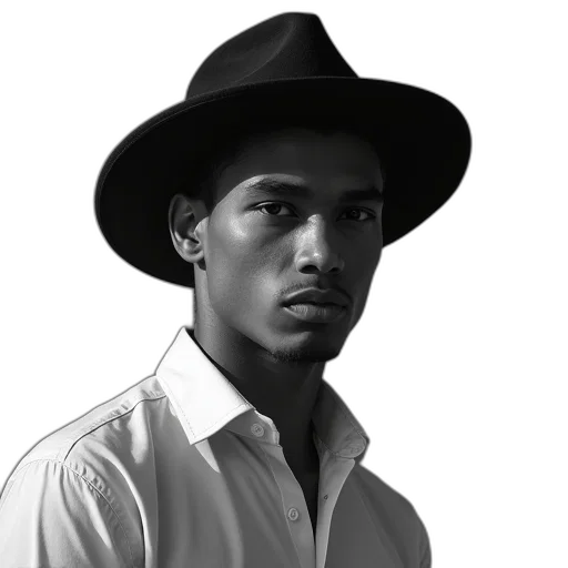 hat, face, staff, crown transparent PNG cut-out