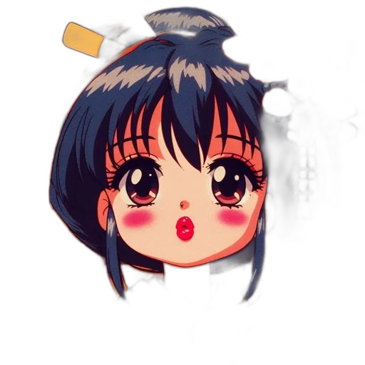 face, mask, staff, anime transparent PNG cut-out