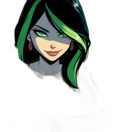 face, mask, comic book art, concept art transparent PNG cut-out