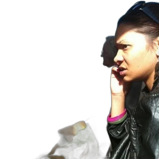 jacket, hat, photorealistic, 3d render transparent PNG cut-out