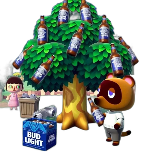bottle, tree, robot, pixel art transparent PNG cut-out