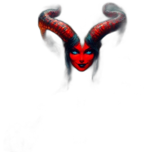 mask, dragon, creature, face transparent PNG cut-out