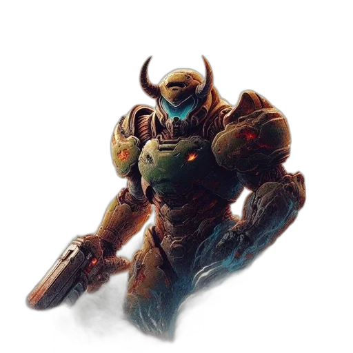 robot, weapon, creature, concept art transparent PNG cut-out
