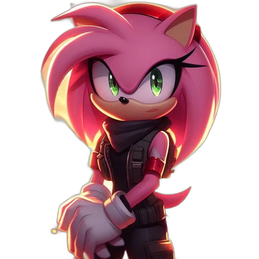 jacket, staff, concept art, 3d render transparent PNG cut-out