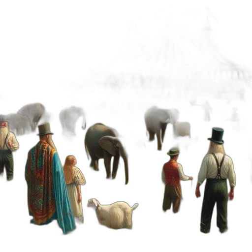 hat, concept art, 3d render, fantasy art transparent PNG cut-out