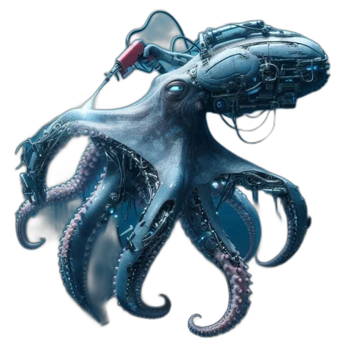 creature, animal, robot, staff transparent PNG cut-out