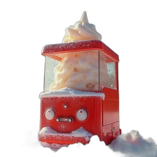 food, robot, face, hat transparent PNG cut-out