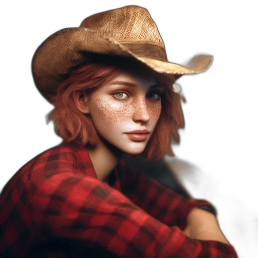 hat, face, jacket, hair transparent PNG cut-out