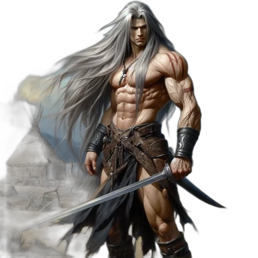 sword, fantasy art, concept art, comic book art transparent PNG cut-out