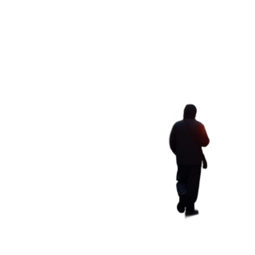 jacket, staff, robot, face transparent PNG cut-out