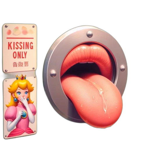 3d render, comical, scene, features transparent PNG cut-out