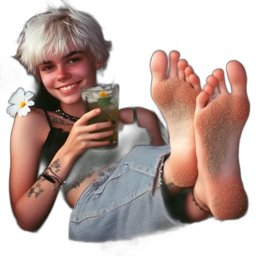 shoes, flower, creature, weapon transparent PNG cut-out