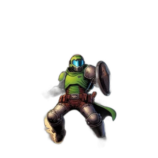 robot, staff, weapon, creature transparent PNG cut-out