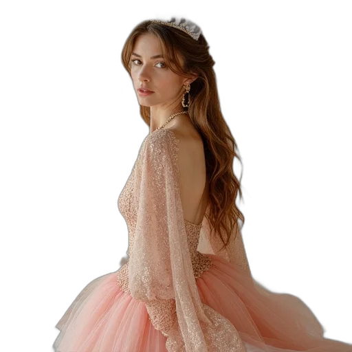 dress, crown, jewelry, hat transparent PNG cut-out