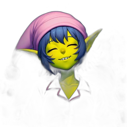 mask, staff, hat, dragon transparent PNG cut-out