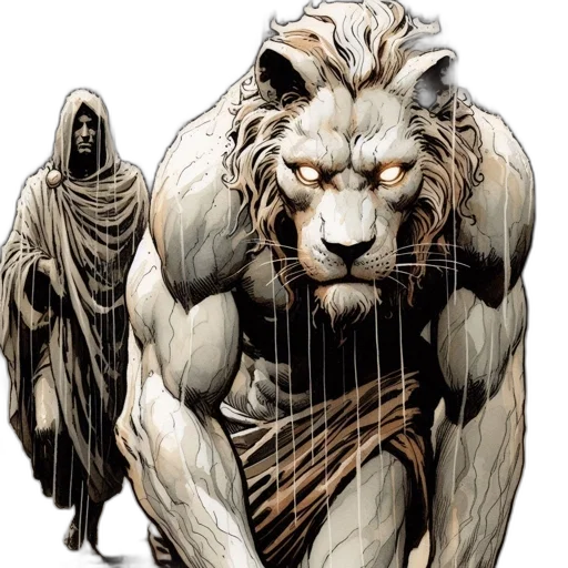 animal, creature, comic book art, concept art transparent PNG cut-out