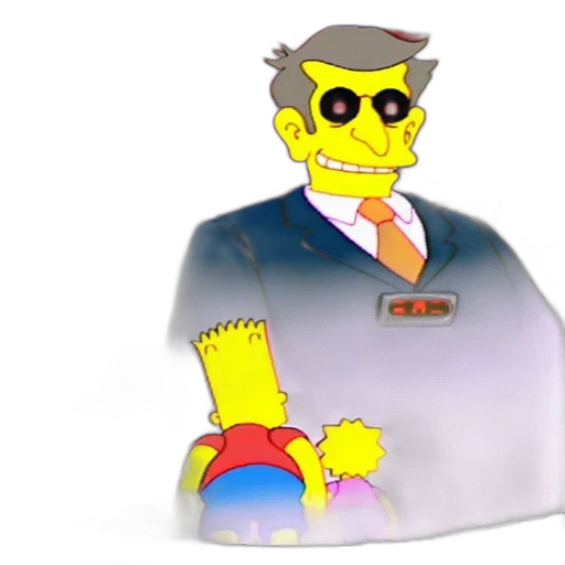 jacket, staff, hat, robot transparent PNG cut-out