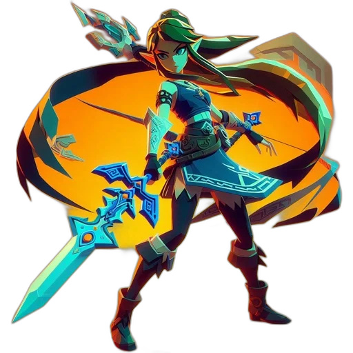 sword, weapon, staff, concept art transparent PNG cut-out