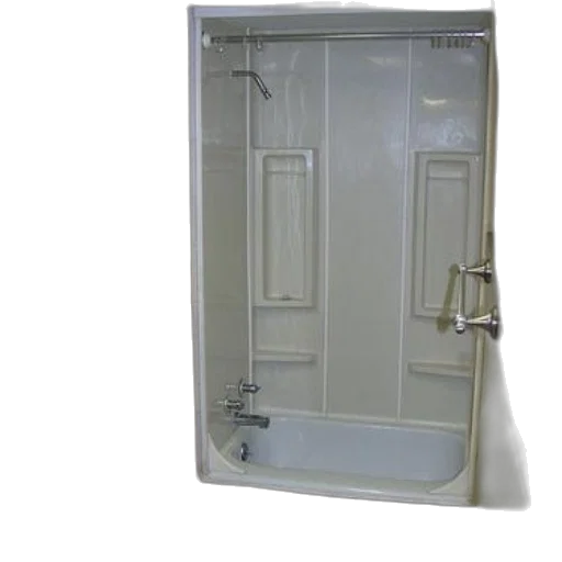 furniture, bathroom, white, shower transparent PNG cut-out