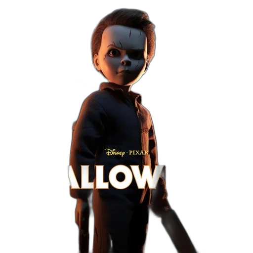 robot, mask, jacket, staff transparent PNG cut-out