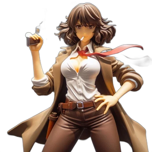 jacket, concept art, comic book art, anime transparent PNG cut-out
