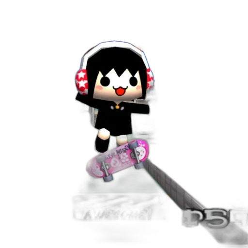 staff, weapon, 3d render, cartoon transparent PNG cut-out