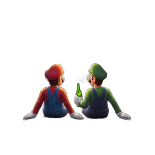 bottle, hat, mask, shoes transparent PNG cut-out