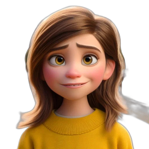 face, staff, hair, cartoon transparent PNG cut-out