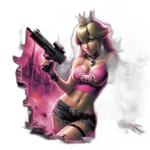 weapon, concept art, fantasy art, comic book art transparent PNG cut-out