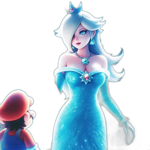 dress, crown, concept art, watercolor transparent PNG cut-out