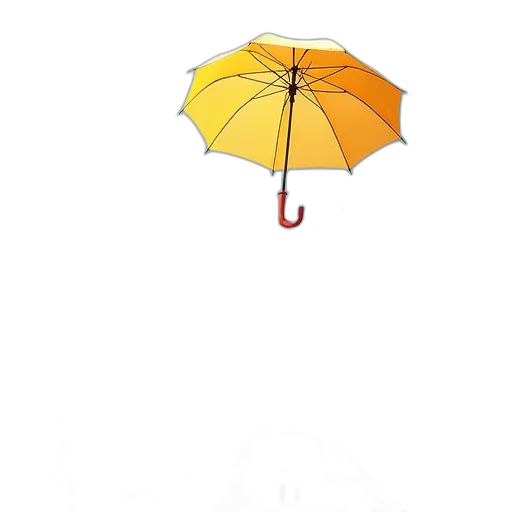 umbrella, staff, jacket, jewelry transparent PNG cut-out
