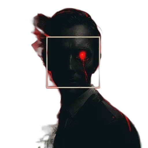 face, robot, mask, creature transparent PNG cut-out