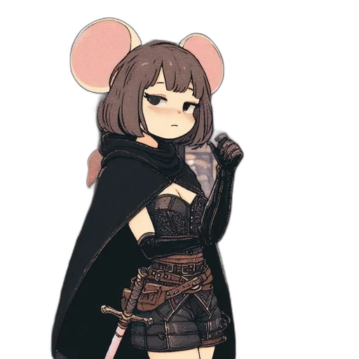 staff, weapon, jacket, mask transparent PNG cut-out