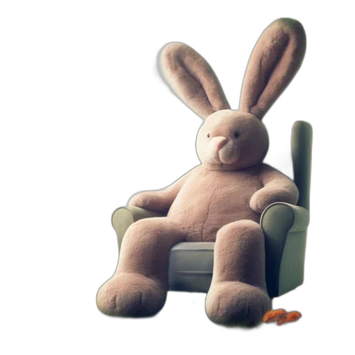 furniture, animal, 3d render, photorealistic transparent PNG cut-out