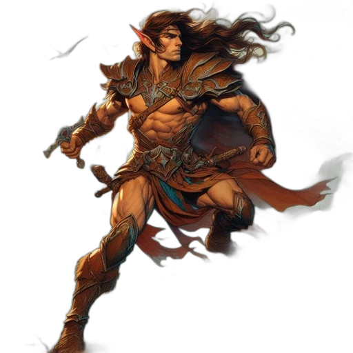sword, staff, weapon, fantasy art transparent PNG cut-out
