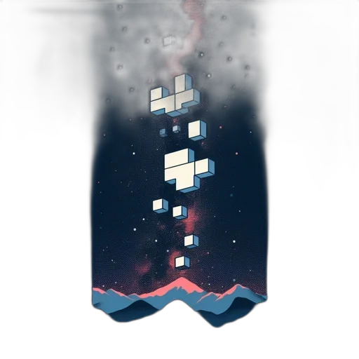 robot, dress, pixel art, concept art transparent PNG cut-out