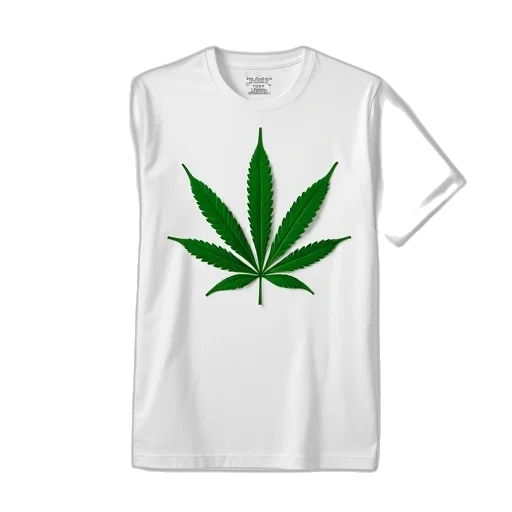 3d render, green, cannabis, leaf transparent PNG cut-out