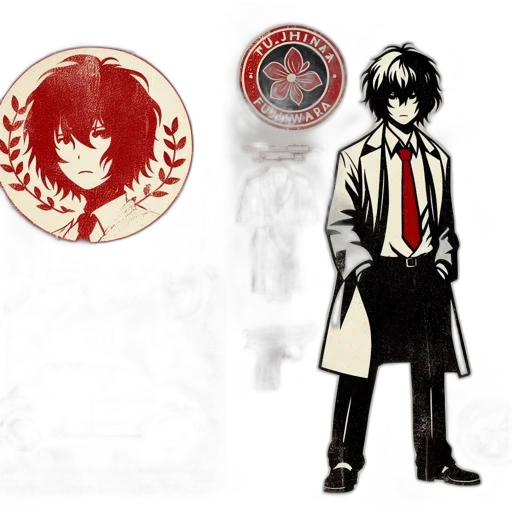 concept art, comic book art, anime, cartoon transparent PNG cut-out