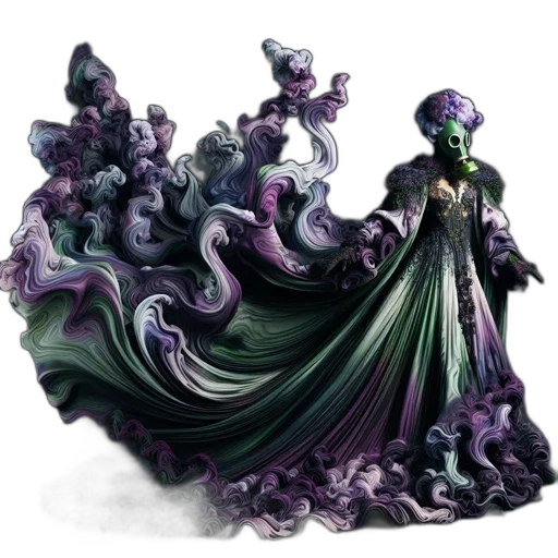 dress, crown, jewelry, creature transparent PNG cut-out