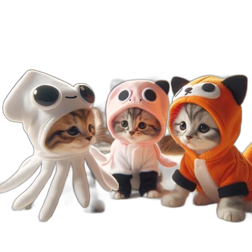 creature, animal, 3d render, concept art transparent PNG cut-out