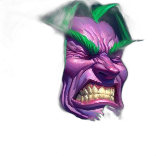 face, mask, creature, crown transparent PNG cut-out