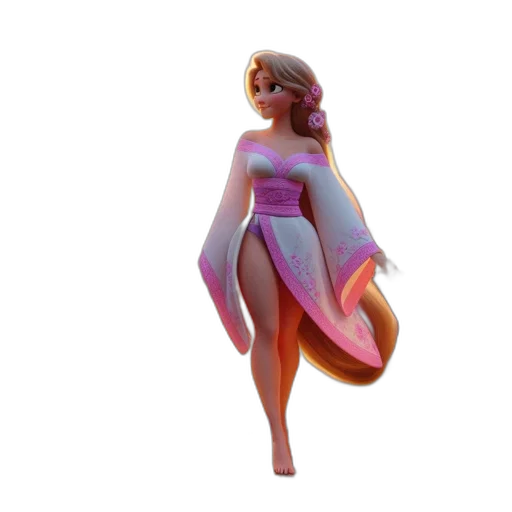 dress, 3d render, concept art, fantasy art transparent PNG cut-out