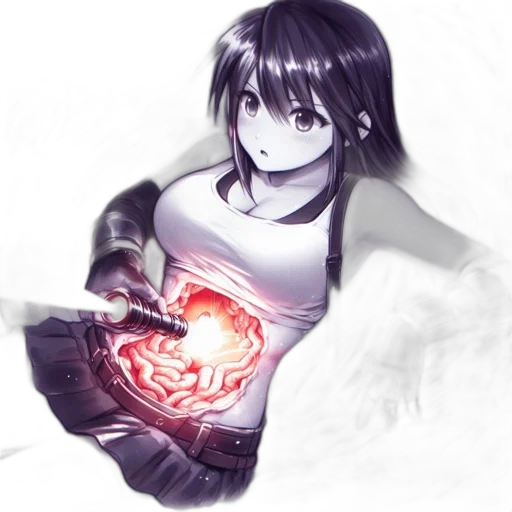 weapon, robot, dress, creature transparent PNG cut-out